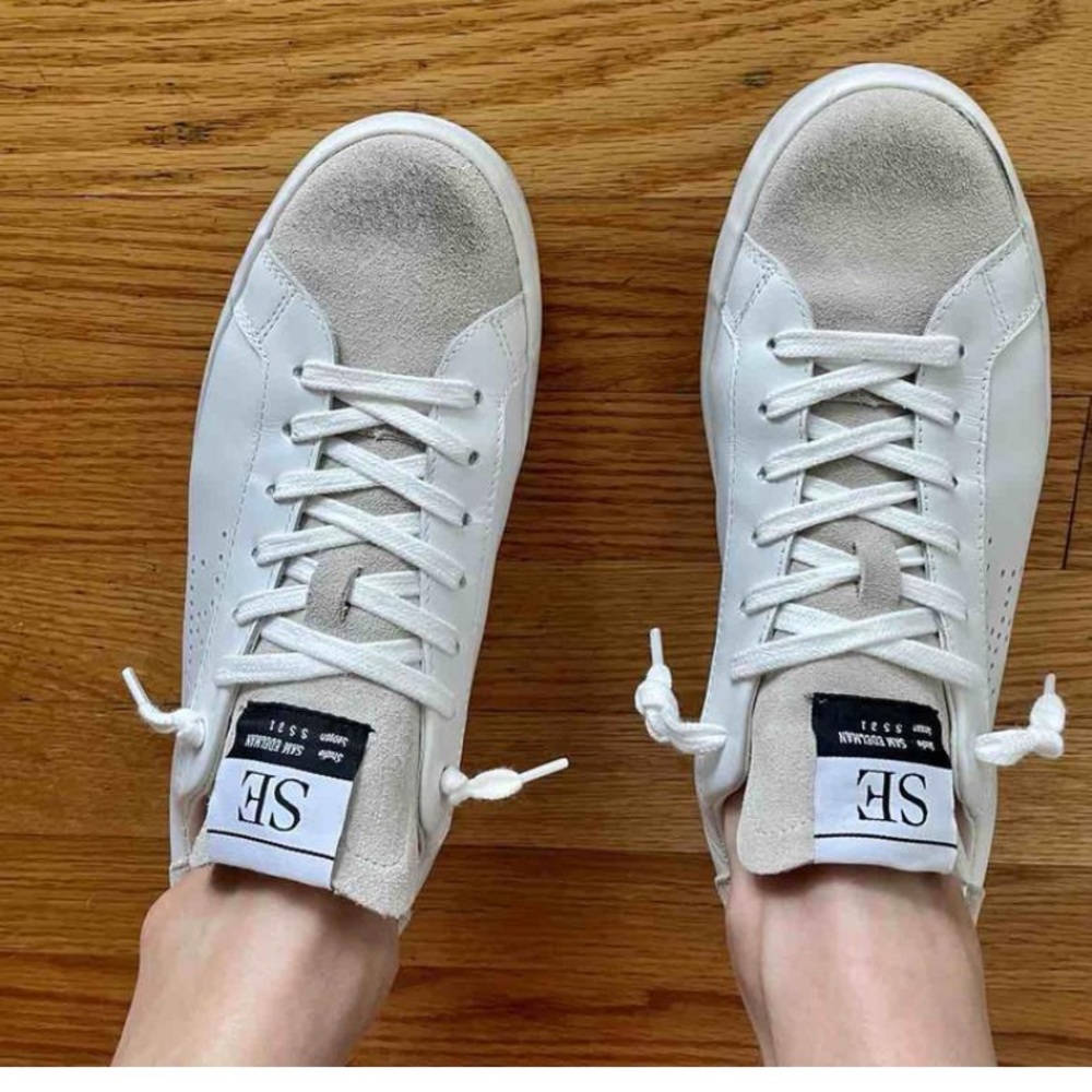 Sam Edelman Aubrie Sneaker - pre-worn Golden Goose look